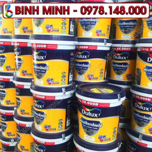 Sơn Chống Thấm Dulux Pha Xi Măng 4