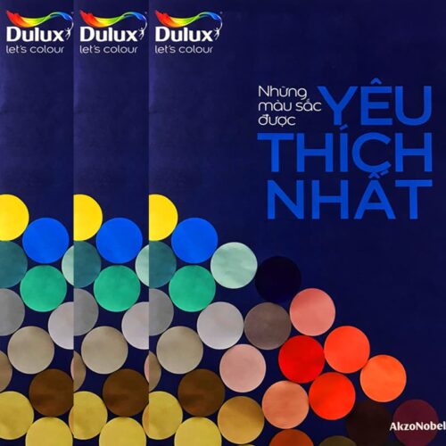 Bảng Màu Sơn Dulux Nội Thất Mới Đẹp Nhất Năm 2020,2021 2