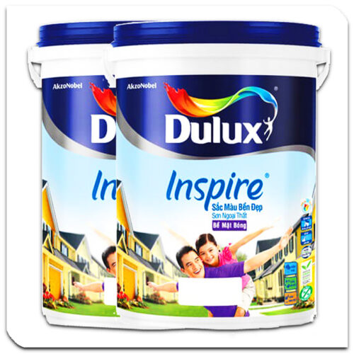 Sơn Dulux Inspire Ngoại Thất - Với sơn Dulux Inspire Ngoại Thất, ngôi nhà của bạn sẽ trở nên đẹp hơn bao giờ hết. Chất lượng cao cấp và độ bền lâu dài của sản phẩm sẽ nhanh chóng thu hút mọi ánh nhìn.