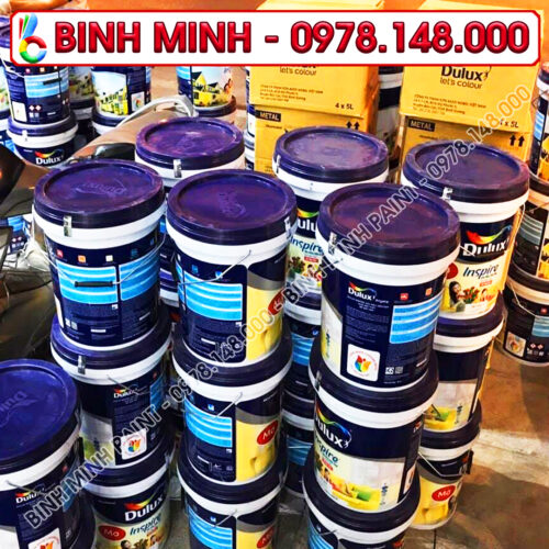 Sơn Bóng Trong Nhà Dulux 18L -3