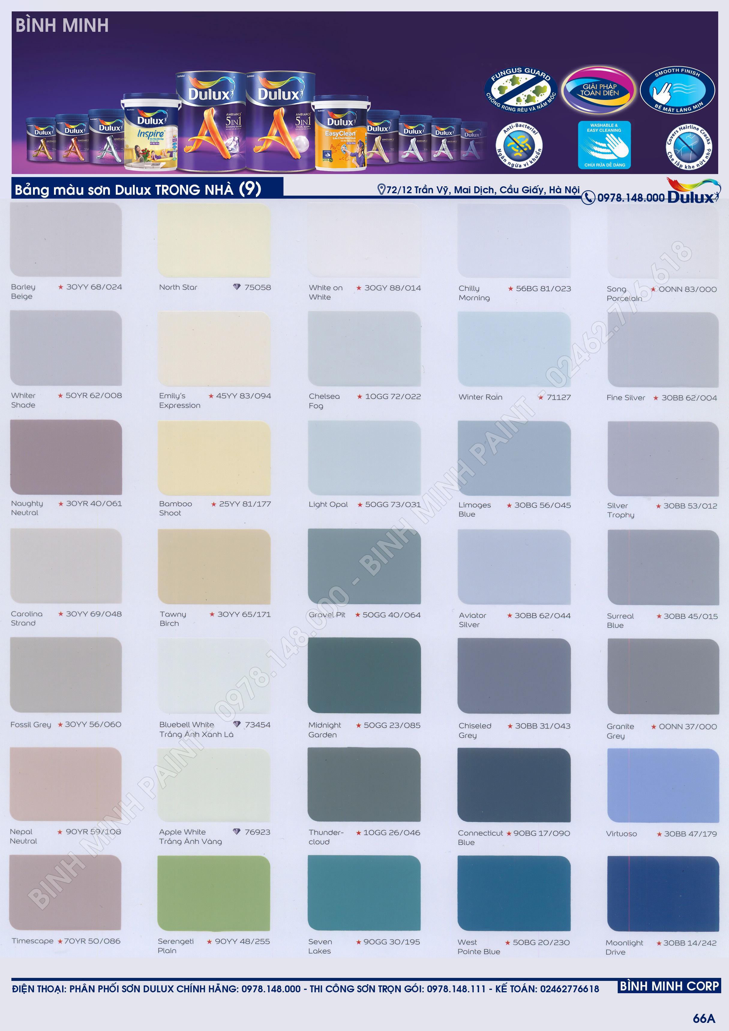 Bảng mã màu sơn nội thất: Bạn đang muốn sơn lại căn phòng của mình nhưng chưa biết chọn màu nào phù hợp? Hãy tham khảo bảng mã màu sơn nội thất để tìm ra màu sắc phù hợp nhất với phong cách của bạn. Xem hình ảnh để cập nhật những bảng màu mới nhất.