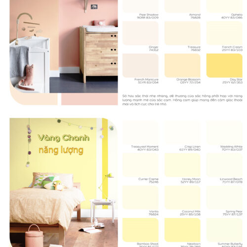 Bảng Màu Sơn Trong Nhà Dulux Easy Clean Lau Chùi Vượt Trội Mới Nhất 2019, 2020