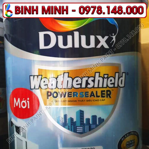 Sơn lót ngoài nhà Dulux Weathershield Powersealer siêu cao cấp 18L 3
