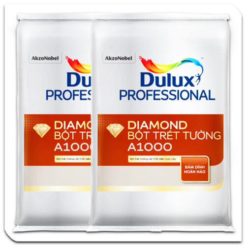 Dulux Professional bột bả nội thất Diamond A1000 40KG 2