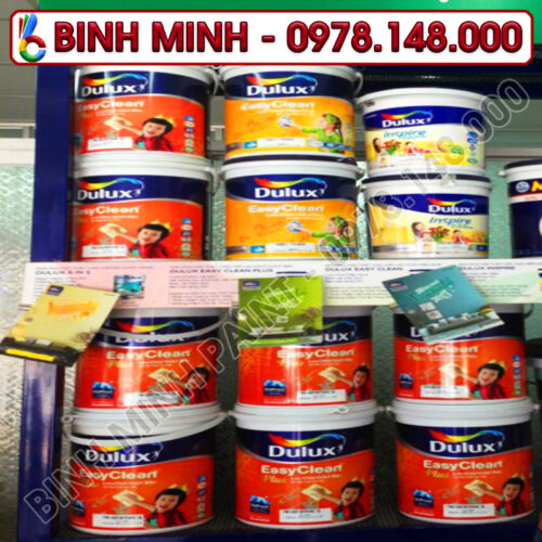 Sơn Trong Nhà Dulux Easy Clean Lau Chùi Vượt Bậc Bóng 5L