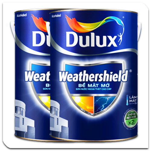 Sơn Dulux Weathershield Ngoài Nhà Bóng Mờ