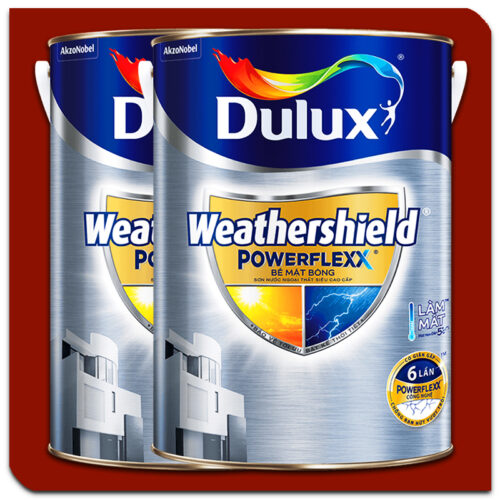 Sơn Dulux Weathershield Powerflexx Ngoại Thất Bóng (1L, 5L)