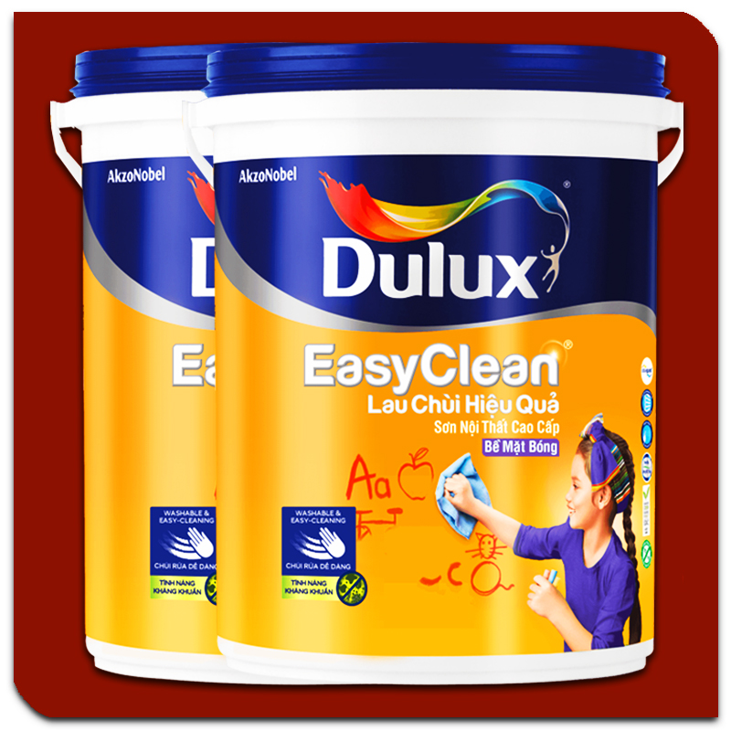 Dulux Easy Clean Bóng là lựa chọn tiên tiến nhất cho những người không thích vấn đề vệ sinh phòng tắm hay bếp của mình. Hãy xem những hình ảnh tuyệt vời này và khám phá cách sử dụng sơn thật đơn giản!