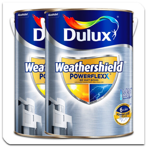 Sơn Phủ Dulux Weathershiled Powerflexx Bóng- GJ8B