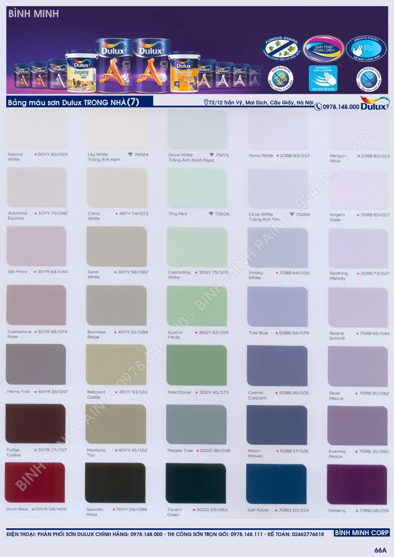 Ngoài bảng màu sơn, Dulux có những dịch vụ tư vấn màu sắc nào khác để giúp khách hàng chọn màu sơn phù hợp?