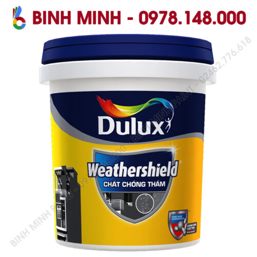 Sơn Dulux chất chống thấm Weathershiled 40KG Bình Minh Hà Nội