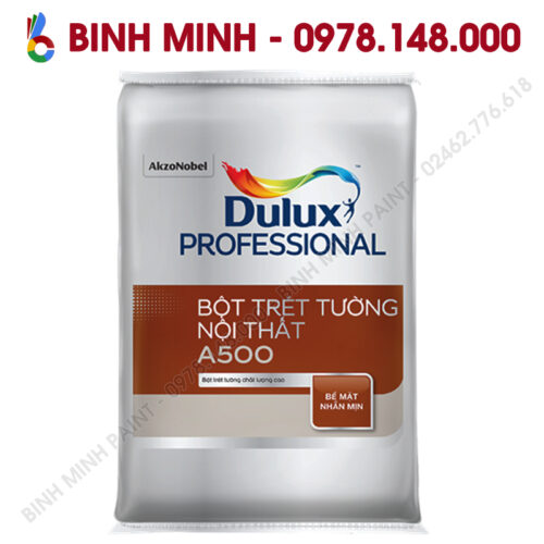 Sơn Dulux Proesional bột bả nội thất A500 40KG Bình Minh Hà Nội