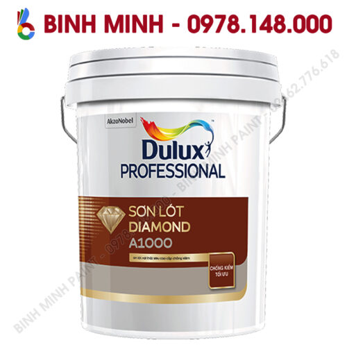 Sơn Dulux Professional lót nội thất Diamond A1000 18L Bình Minh Hà Nội