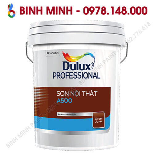 Sơn Dulux Professional nội thất A500 18L Bình Minh Hà Nội