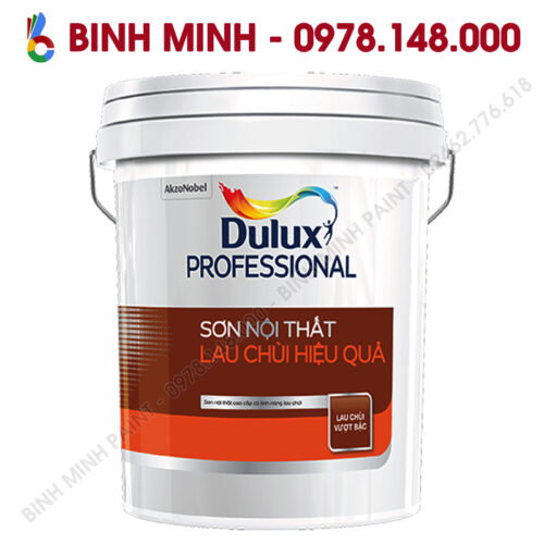 Sơn Dulux Professional Lau chùi hiệu quả 18L Bình Minh Hà Nội