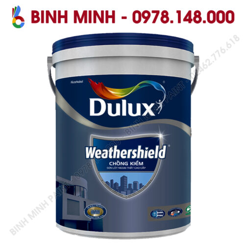 Sơn lót Dulux Weathershield ngoài trời cao cấp 5L Bình Minh Hà Nội
