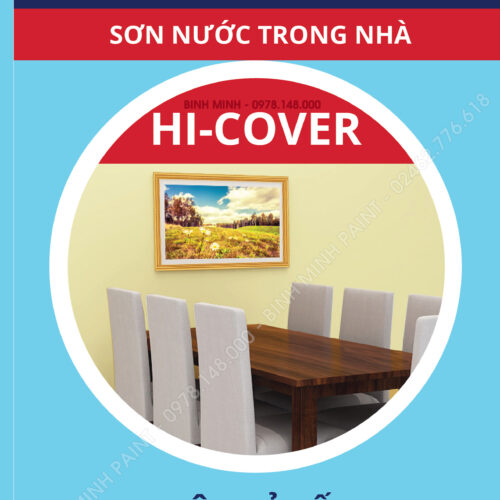 Sơn Maxilite-Bảng màu sơn trong nhà Hi-Cover mới nhất năm 2019, 2020 Bình Minh Hà Nội