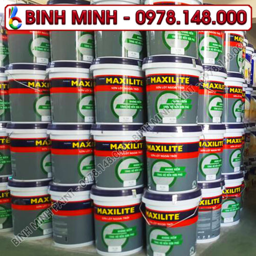 Mua Sơn Lót Maxilite Ngoài Trời 18L