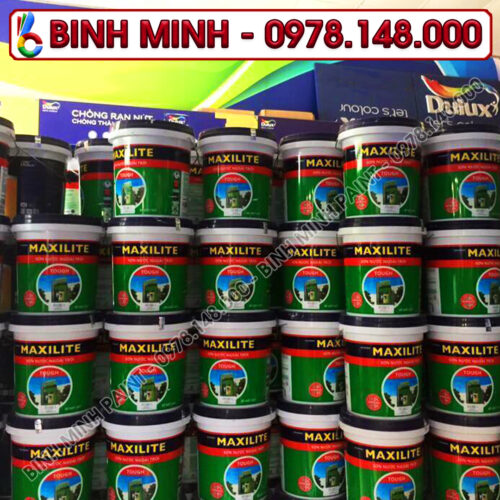 Sơn Maxilite ngoài trời Tough-Mã màu vàng cam nhạt 763212 (Toothie) 3