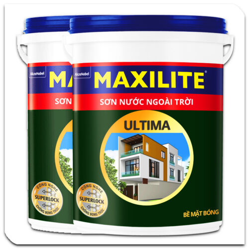 Sơn Maxilite ngoài trời Ultima-Mã màu vàng YY87118 2
