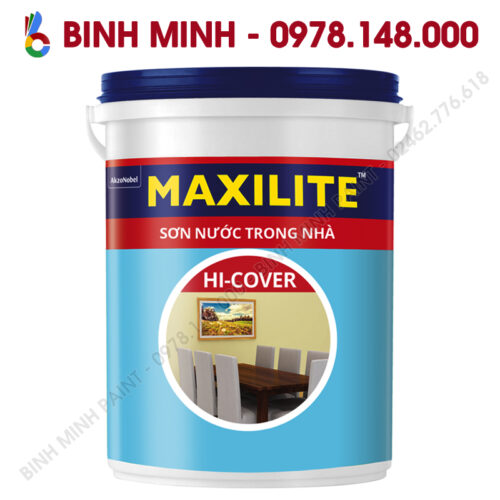 Sơn Maxilite trong nhà Hi-Cover- Mã màu nâu đậm 74496 (Peachy) Bình Minh Hà Nội
