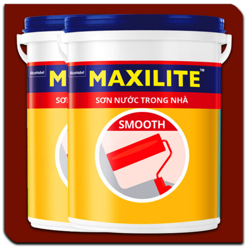 Sơn Maxilite trong nhà Smooth – Mã màu hồng tím 74503 (Candy) 1