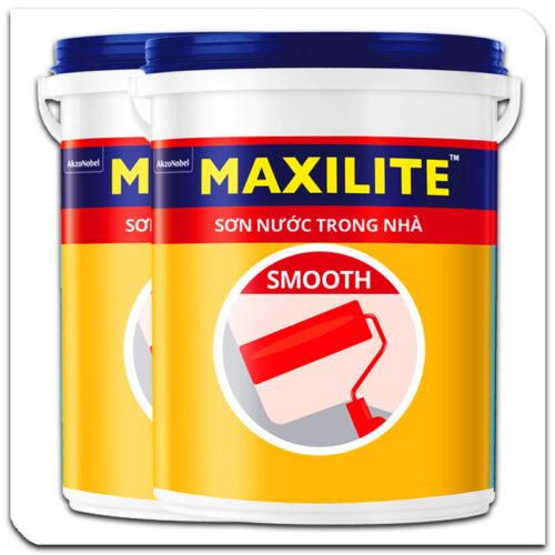 Sơn Maxilite trong nhà Smooth – Mã màu lông gà non 77190 ( Lemon Juice) 2