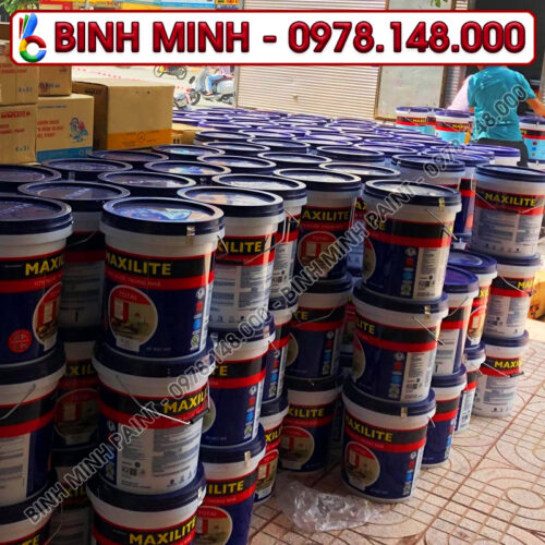 Sơn Maxilite Trong Nhà Total - Mã Màu Xanh Nhạt 71119 ( Ice Age)