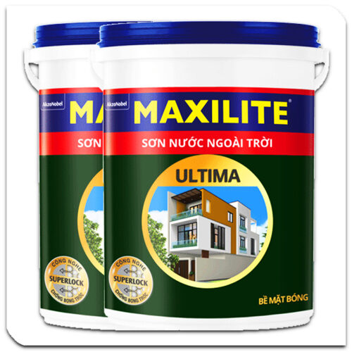 Sơn Ngoài Trời Maxilite Ultima Bóng 18L 2 Sơn Ngoài Trời Maxilite Ultima Bóng 18L