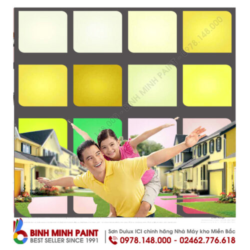 Bảng màu sơn Dulux Inspire Ngoại Thất