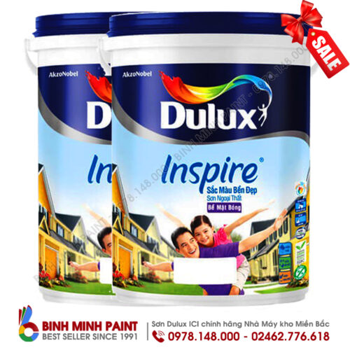Sơn Dulux Inspire Trong Nhà Bóng Bình Minh Hà Nội