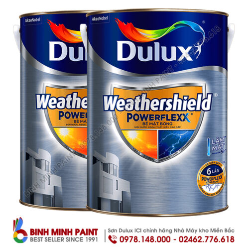 Sơn Dulux Weathershield Powerflexx - Mã Màu Vàng Kem 71YY 87/078 (Linwwood Beach) Bình Minh Hà Nội