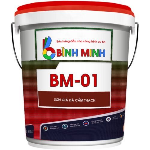 Sơn giả đá cẩm thạch Bình Minh BM-01