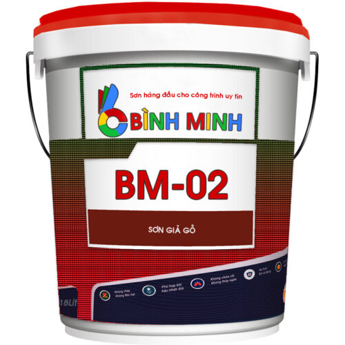 Sơn giả gỗ Bình Minh BM-02