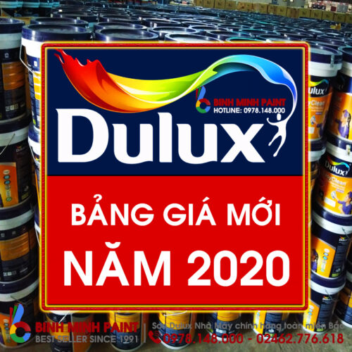 Bảng giá sơn Dulux mới nhất năm 2020