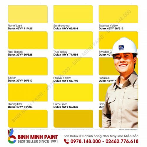 Bảng Màu Sơn Dulux Mới Nhất Năm 2020 Bình Minh Hà Nội
