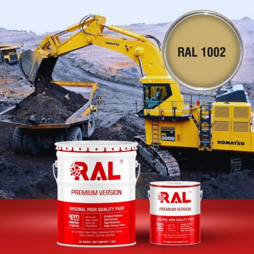 A3 Son Polyurethane cao cap RAL 1002 1