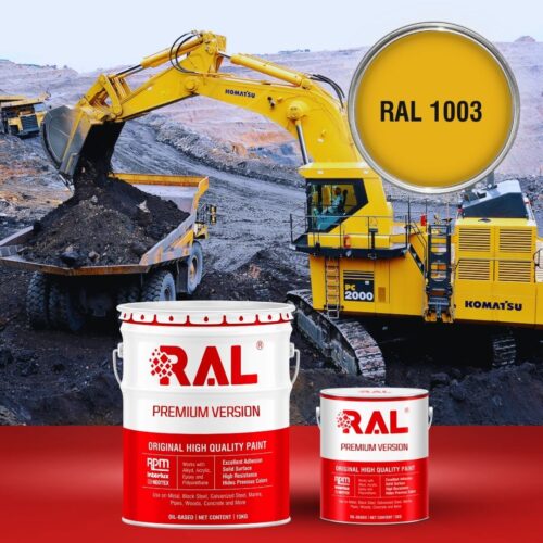 A3 Son Polyurethane cao cap RAL 1003 1