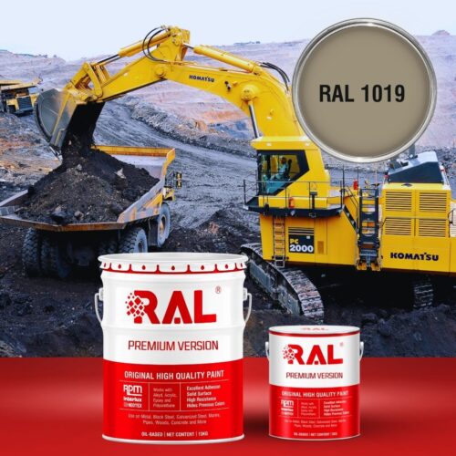 A3 Son Polyurethane cao cap RAL 1019 1