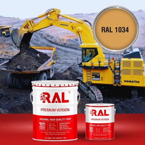 A3 Son Polyurethane cao cap RAL 1034 1