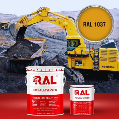 A3 Son Polyurethane cao cap RAL 1037 1