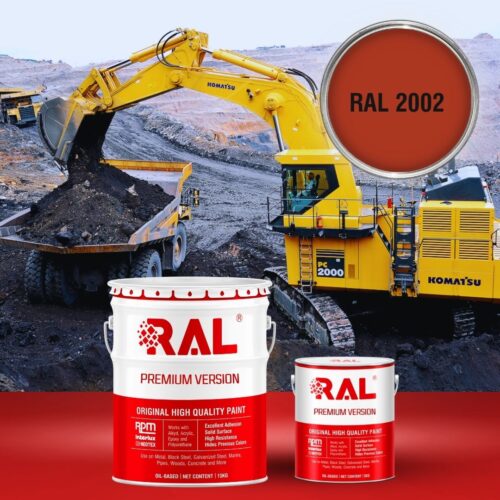 A3 Son Polyurethane cao cap RAL 2002 1