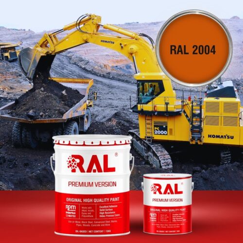 A3 Son Polyurethane cao cap RAL 2004 1