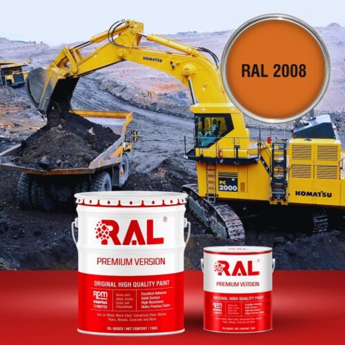 A3 Son Polyurethane cao cap RAL 2008 1