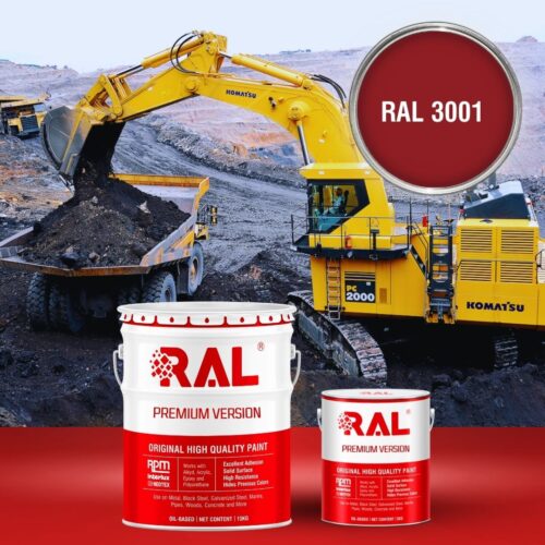 A3 Son Polyurethane cao cap RAL 3001 1