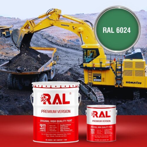 A3 Son Polyurethane cao cap RAL 6024 1
