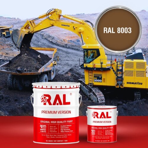 A3 Son Polyurethane cao cap RAL 8003 1