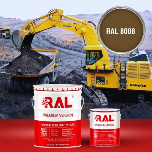 A3 Son Polyurethane cao cap RAL 8008 1