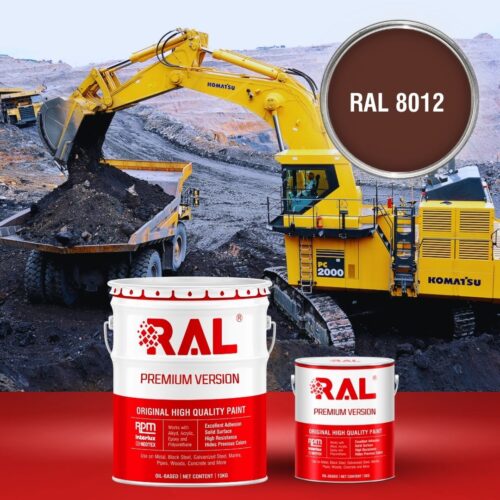 A3 Son Polyurethane cao cap RAL 8012 1