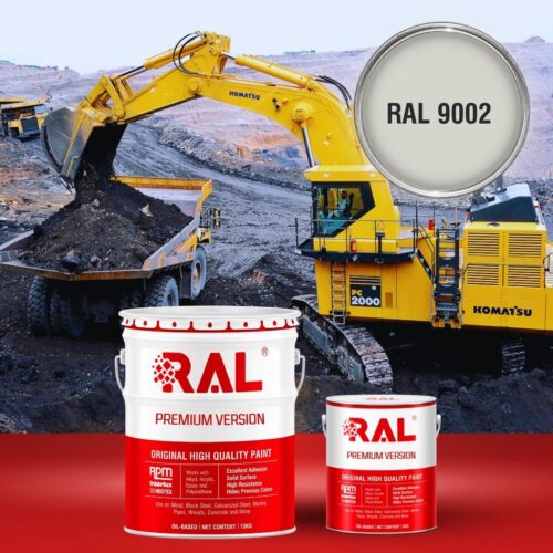 A3 Son Polyurethane cao cap RAL 9002 1